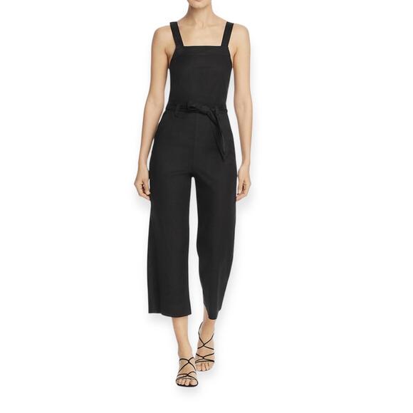 Level 99 Diane Gaucho Black Sleeveless Jumpsuit Size XS - Picture 1 of 9